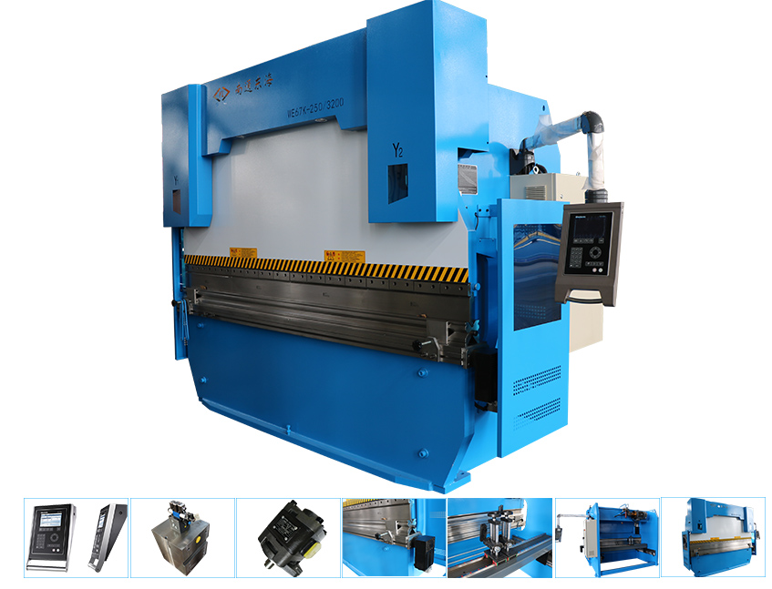 WE67K-250/3200 CNC Press Brake